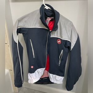 Castelli Cycling Jacket (like new) with jersey